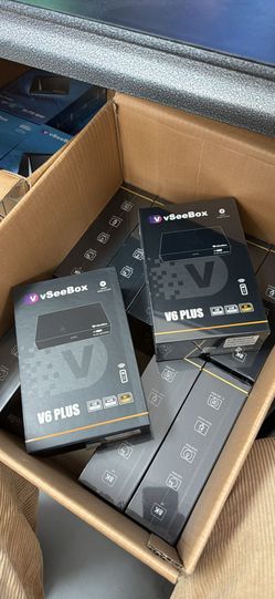 VSee Box V6 Plus Android Media Streaming Player for UFC Fans Sports Movies TV WiFi HDMI Device with Remote Financing Available Bulk Pricing Chino 9171