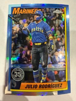 2025 TOPPS CHROME 1990 TOPPS 90CB6 JULIO RODRIGUEZ
