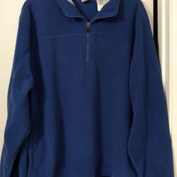 Men's Pullover Jacket-Hanes Size Large
