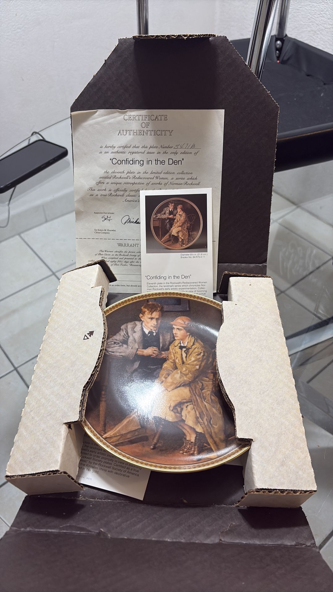 Confiding in the den