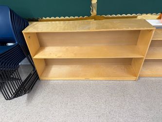 Lakeshore Wooden 2-Shelf Bookcase