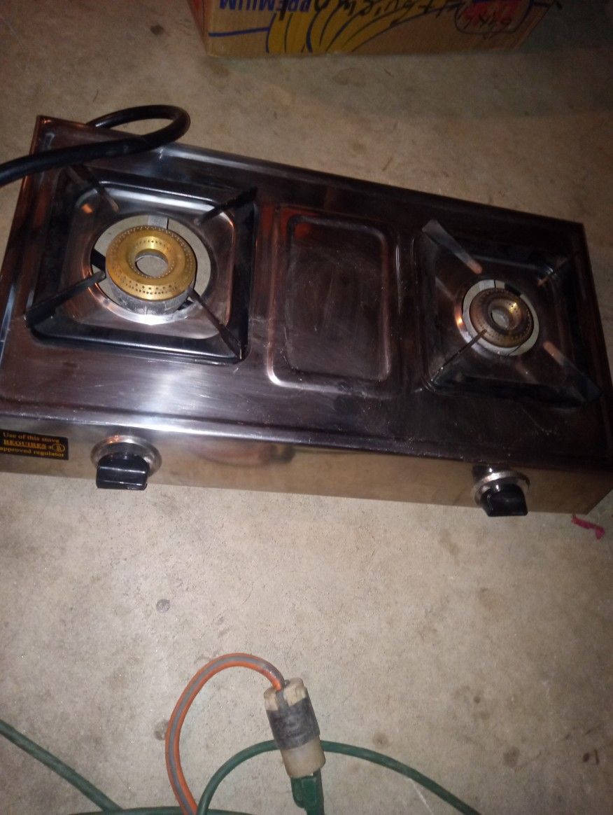 Propane Stainless Stove Works Great