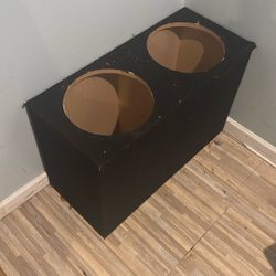 2 12” Sealed Subwoofer box 