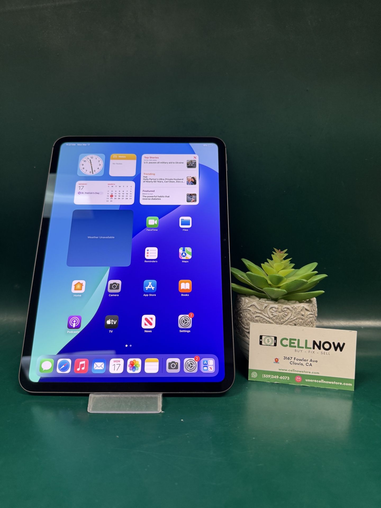 iPad Pro 11 inch Wi-Fi 256 GB black