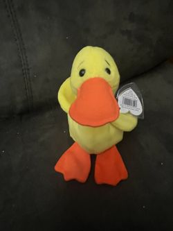 Quackers The Duck Beanie Baby