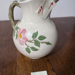 Franciscan Desert Rose VINTAGE water pitcher 1949 through 1953