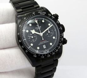 Limited Edition Tudor Black Bay Chrono Dark 41MM Black Dial PVD Steel Bracelet (79360DK)