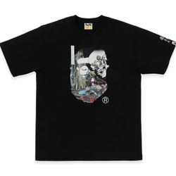SIZE MEDIUM A BATHING APE x UKIYO-E Ape Head Tee #3 "Black"