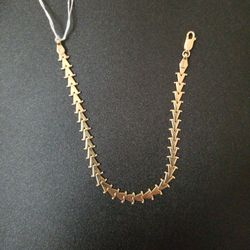 14k Yellow Gold Womens Bracelet