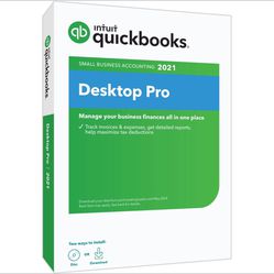Quickbooks Desktop Pro 2021