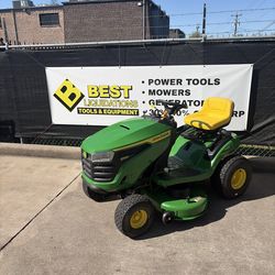 John Deere s-100 42” riding mower