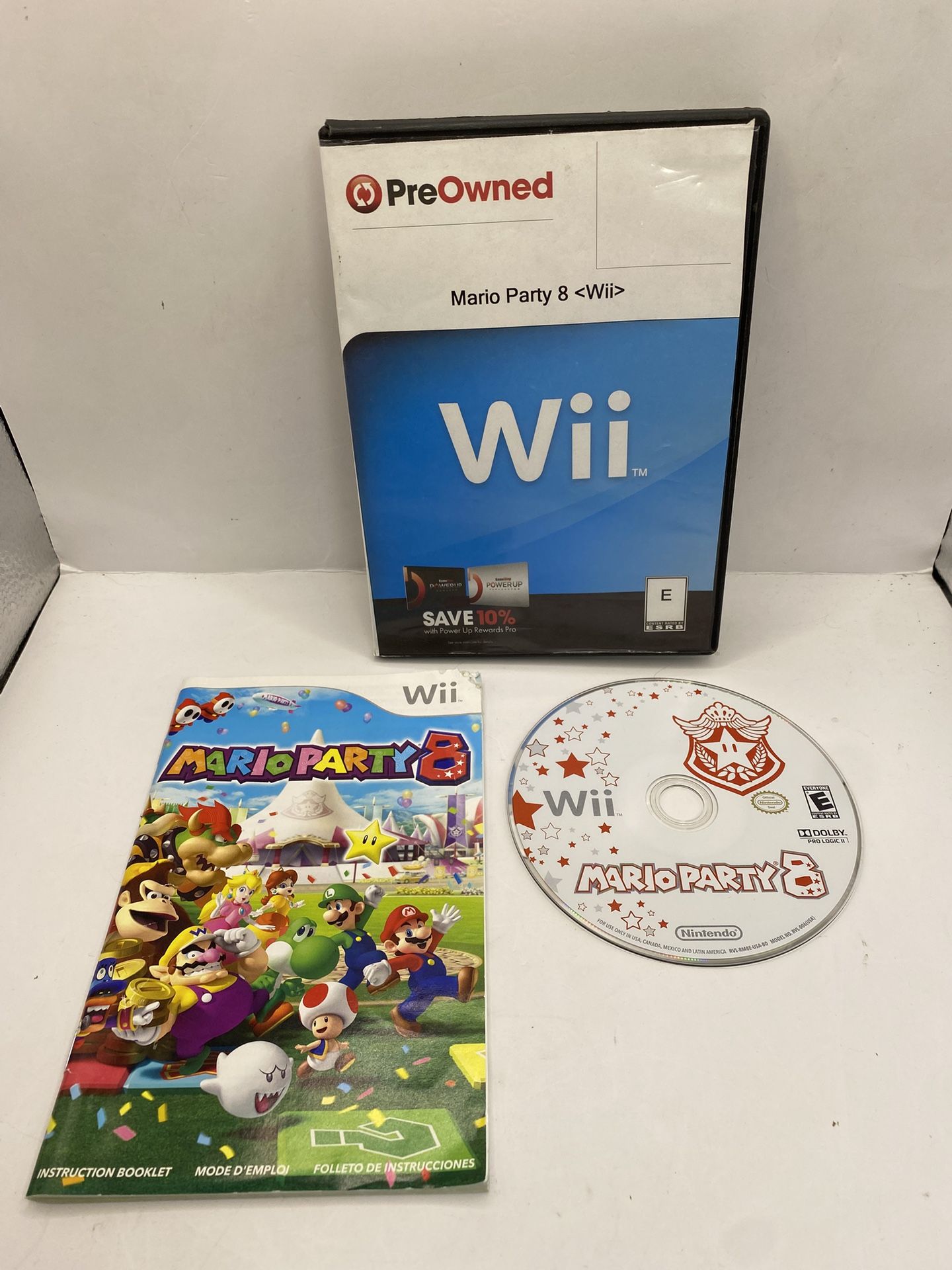 Mario Party 8 Tested w/ Manual (Nintendo Wii 2006)