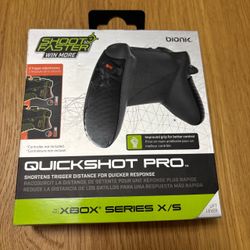 Bionik Quickshot Pro For Xbox Series X/s Controllers Brand New Sealed