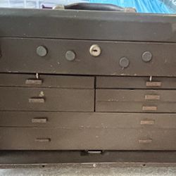 Vintage Kennedy Kits 520 7-Drawer Machinist Tool Chest
