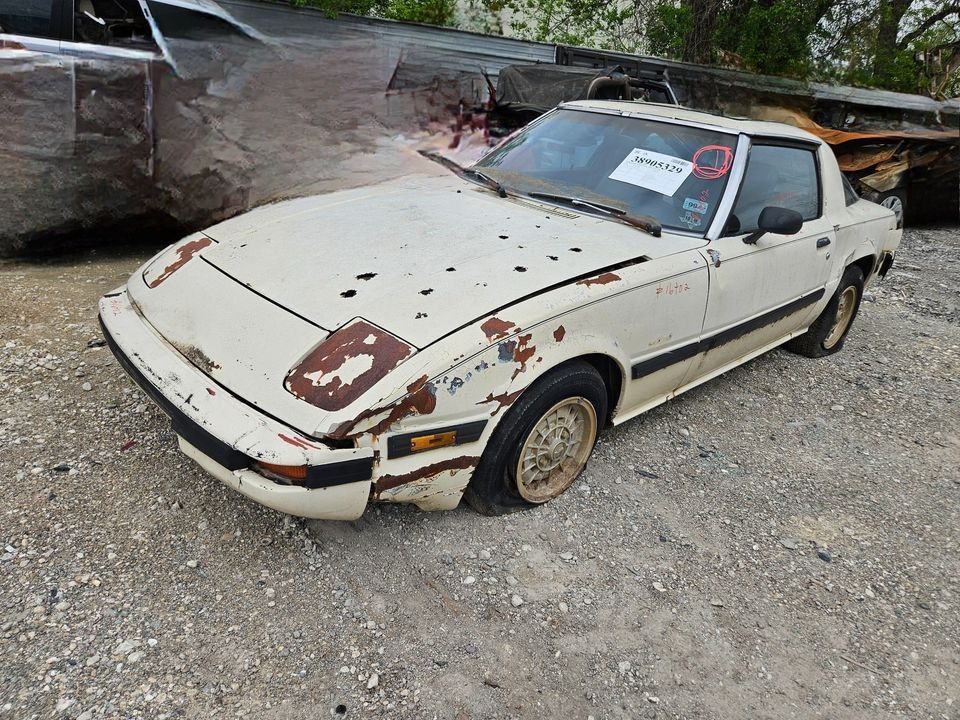 85 MAZDA RX-7 AT 1.1 PARTS PARTS ONLY