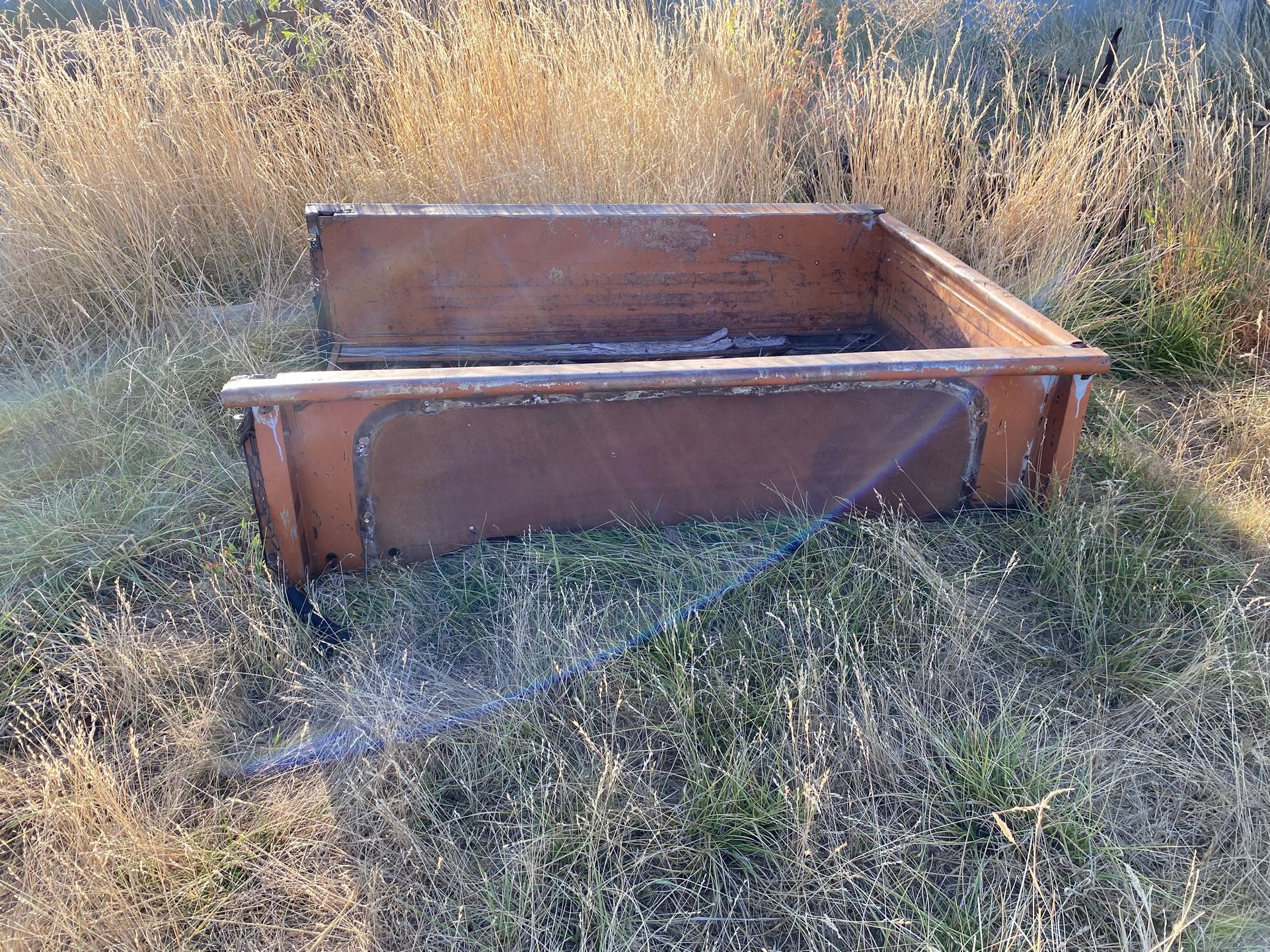 Chevy Step side Pickup Box With Fenders. It’s A Short Wide Box.