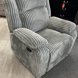 Gray Recliner Chair