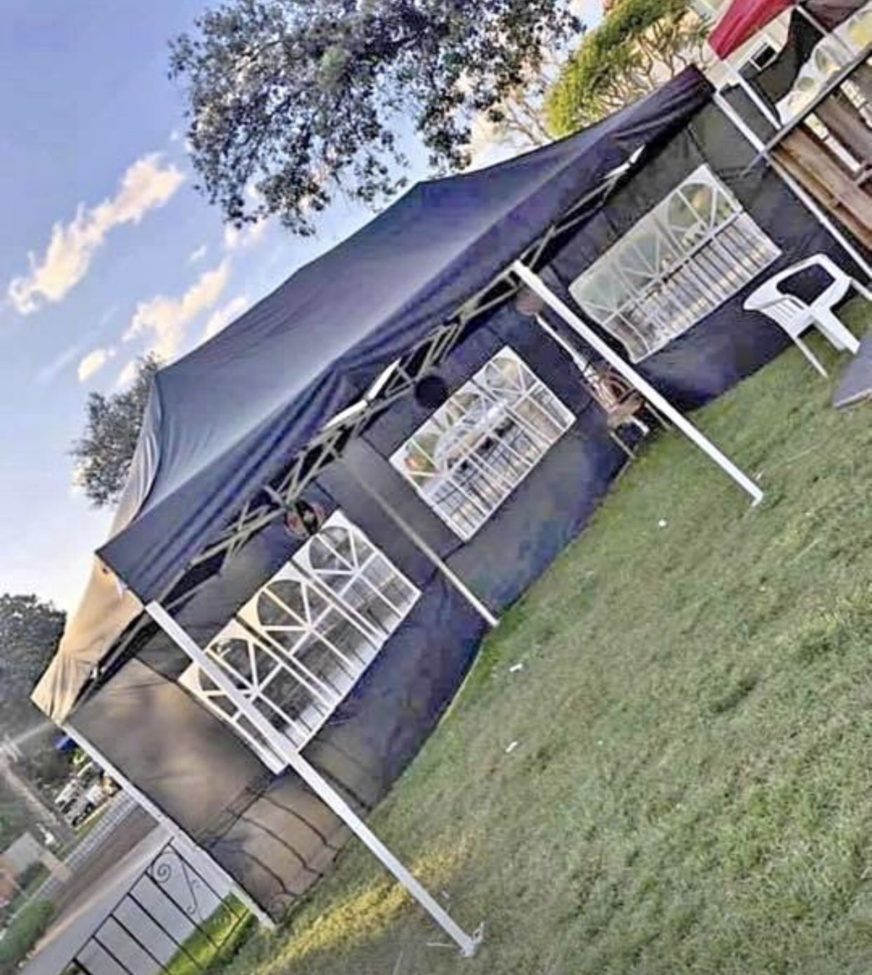 🎉🎉10x20ft Pop Up Canopy Tent Available in BLACK-BLUE-WHITE🎉🎉