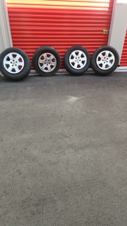 Set Of tires and mags 17"