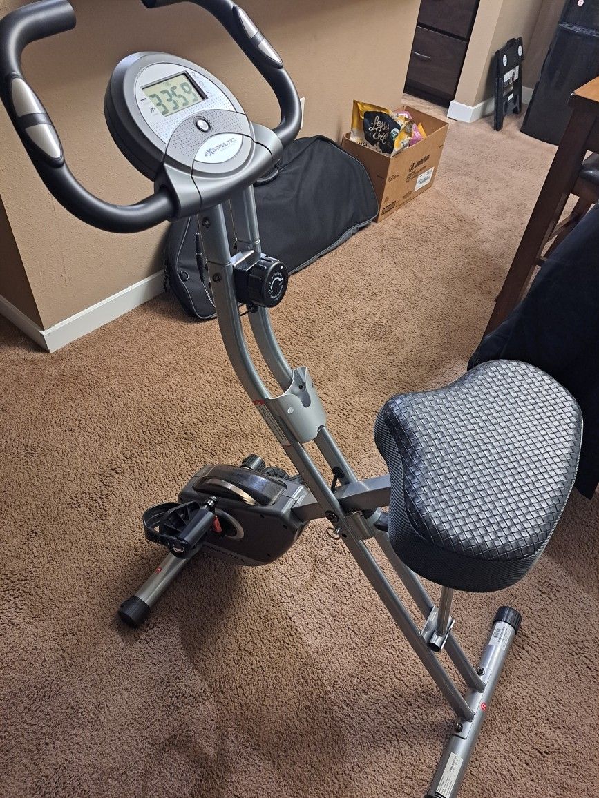 Folding Upright Bike
