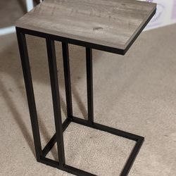 C-Shaped End Table 