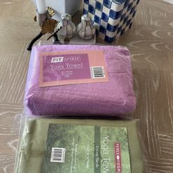 Yoga Towels – New, Unused (Set of 2)