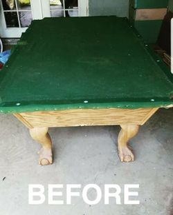 Pool table supplies & refelt