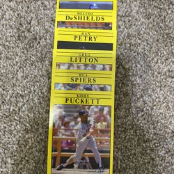 Baseball Cards Fleer 91, (Added 4 More Cards)