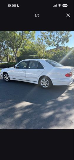 Mercedes-Benz E-Class White Sedan