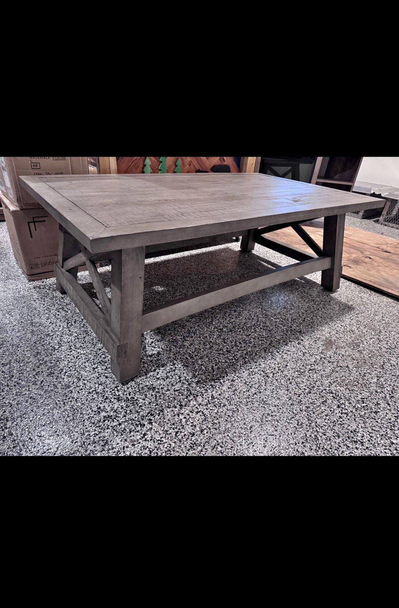 Coffe Table And End Tables ( Real Pine Wood)