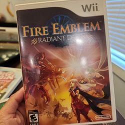 Fire Emblem Radiant Dawn Wii Game