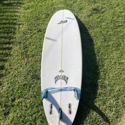 Lost 7'6" Crowd Killer.  Picture Of Dims Inc . Fins Leash Inc