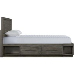 KING WOODEN BED FRAME