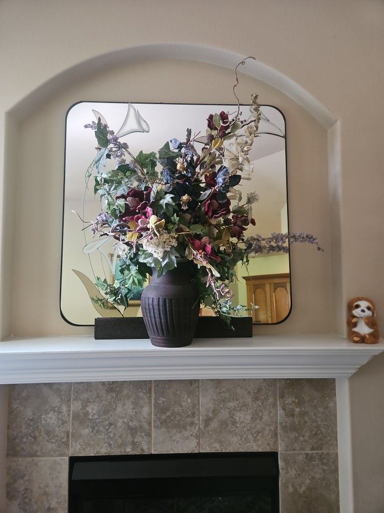 Artificial Flower Arrangement In Vase