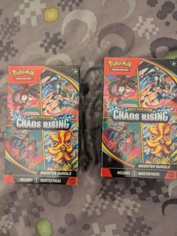Pokémon chaos rising booster bundles
