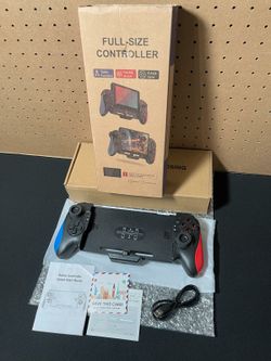 New Gammeefy Switch Controller for Switch/Switch OLED, Hall Effect One-Piece Joypad Controller Replacement for Switch Pro Controller, Switch Remote W/