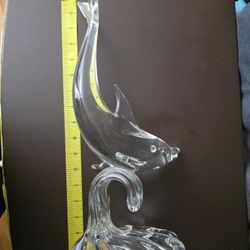 Dolphin Murano Italy Art Deco