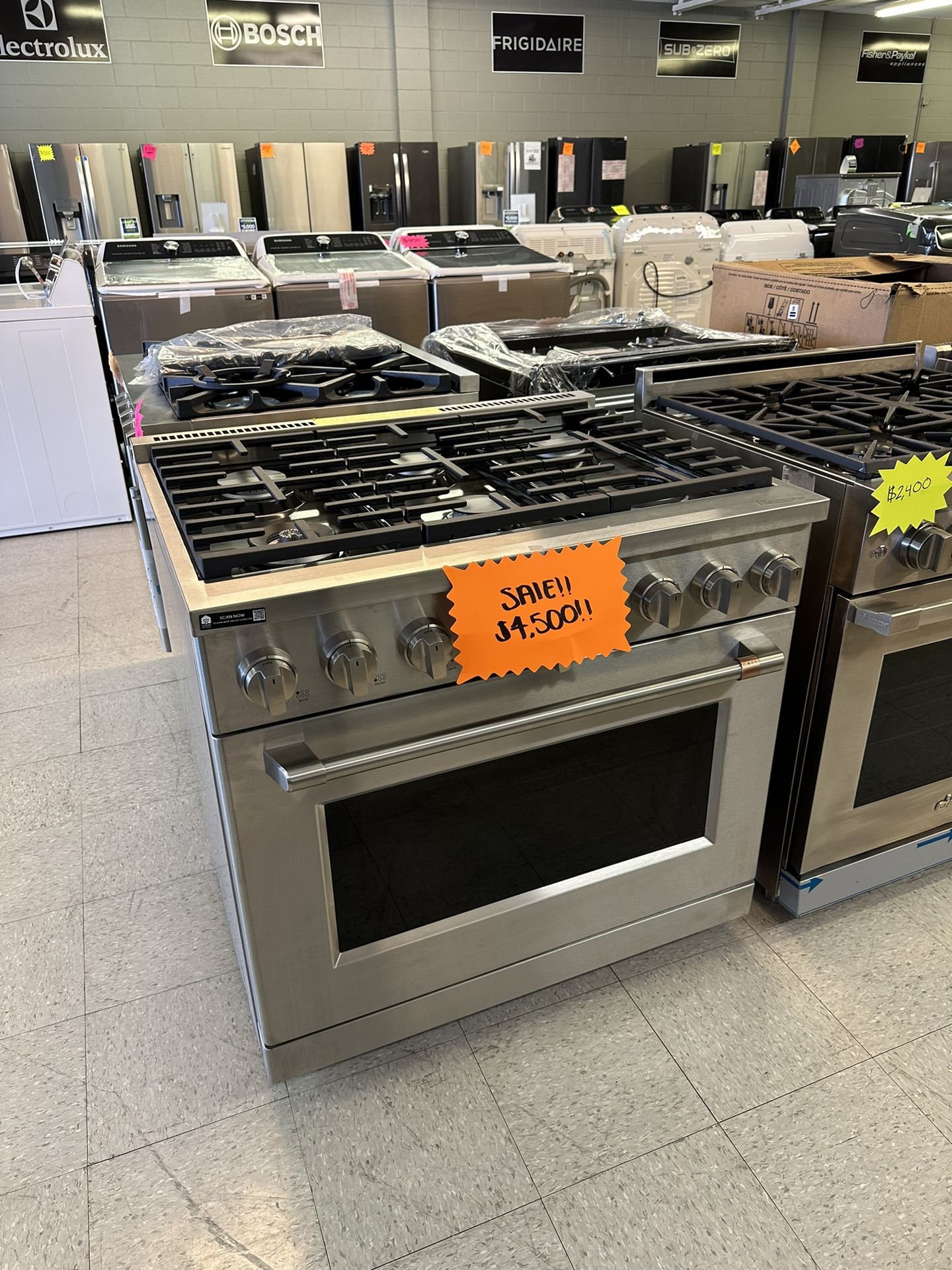 GE café built in gas stove brand new 36 inch,All Products : American Fashion Style Bags On Sale