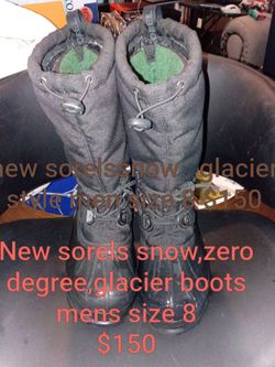 New Men's Sorell snow glacier boots
