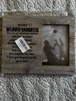 Beloved Daughter Picture Frame 