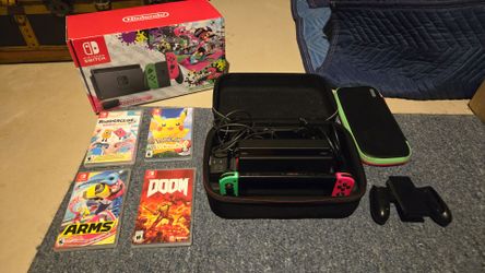 Nintendo Switch (1) Splatoon 2 Limited Edition 32 GB Bundle