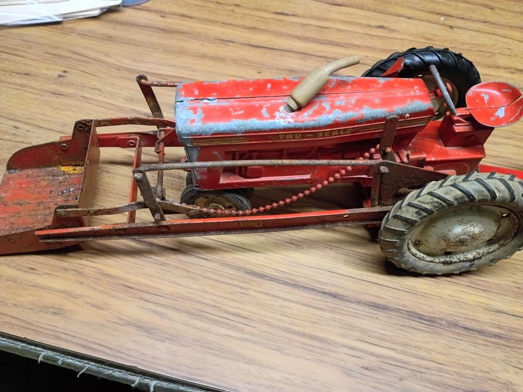 Antique Toy Tractor