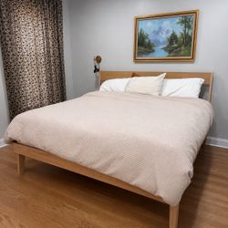 King Size Solid Wood Bed Frame 