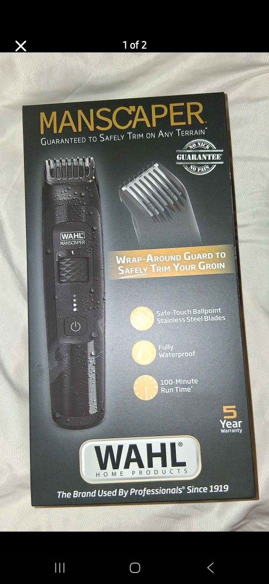 Wahl Manscaper Hair Trimmers Brand New!!