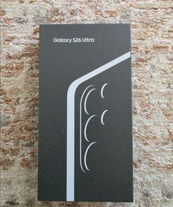 New Samsung Galaxy S26 Ultra- 1TB - Unlocked -  Black