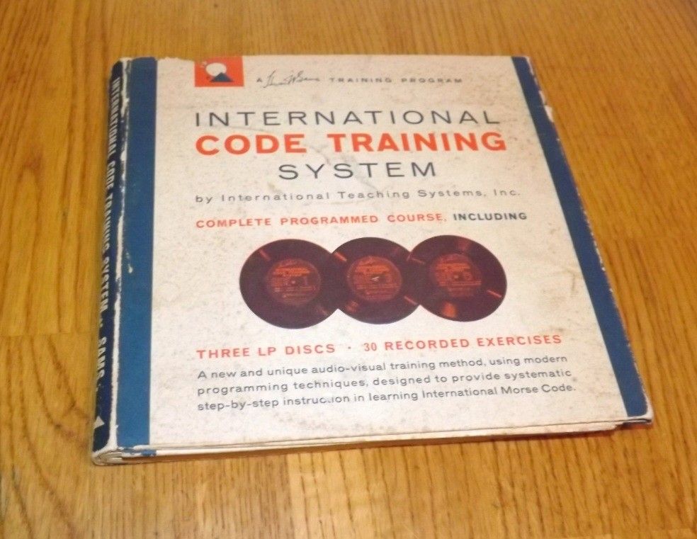 Morse Code Training LP Set