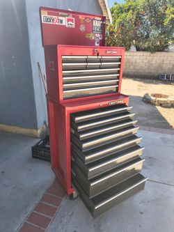 Craftsman tools box..H..58..W..27..D..18