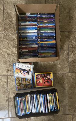Disney movies 100+ Blu Ray DVDs