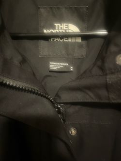 The North Face Black Hooded Rain Jacket
