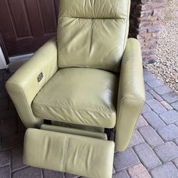 Free leather recliner